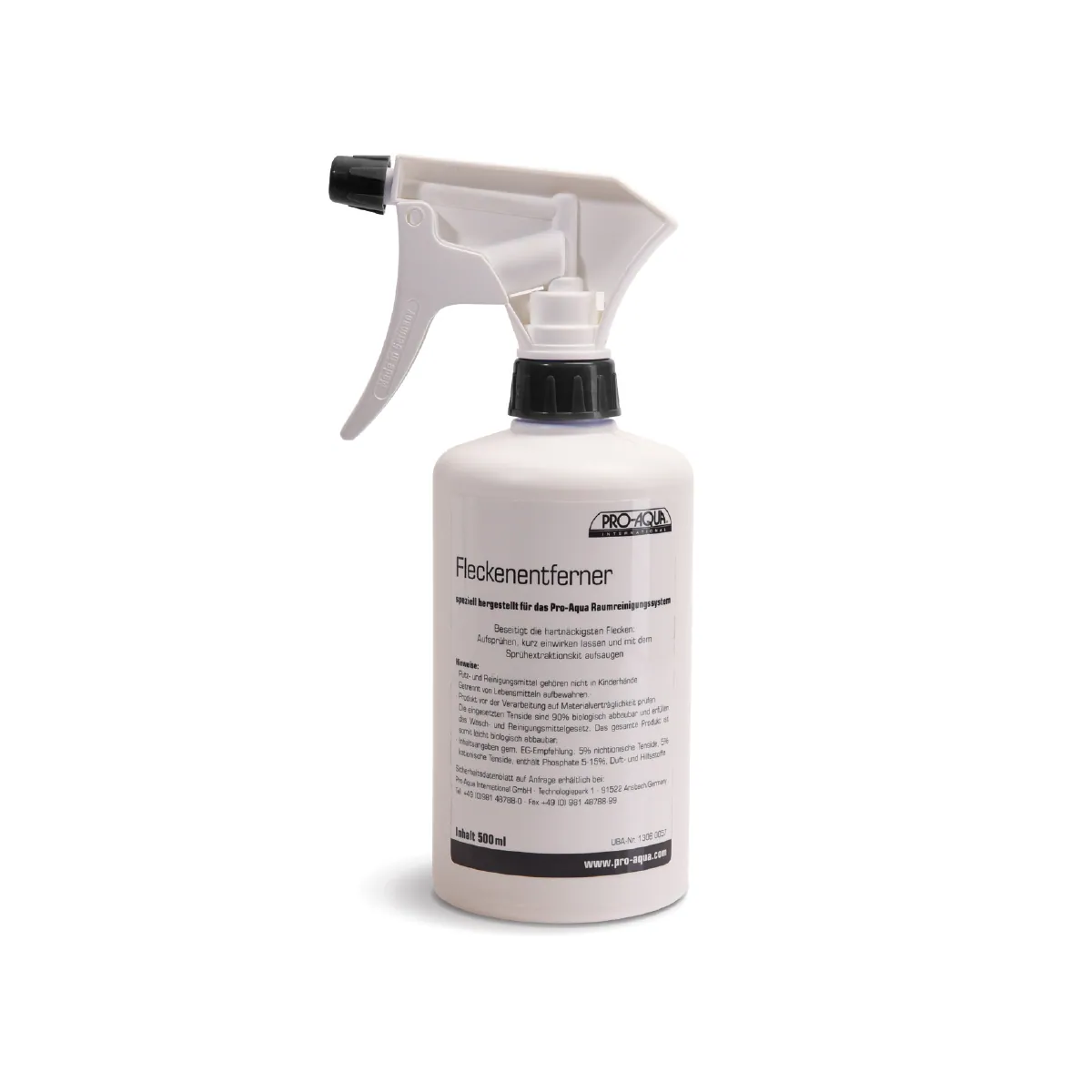 Pro-Aqua Fleckenentferner in der Pumpflasche