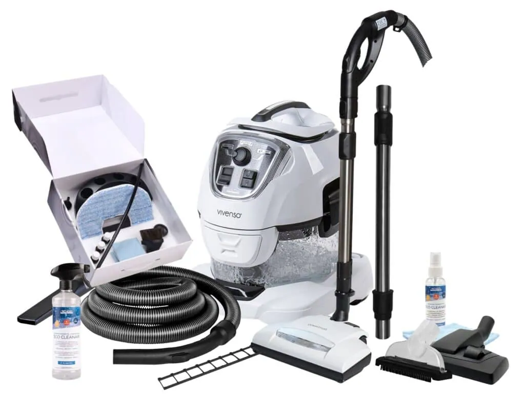 Vivenso Basis Gesamtpaket: Grundgerät mit Elektrobürste und Zubehörset Classic
